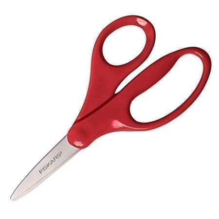 Fiskars Pointed-tip Kids Scissors 5 inch, 3 Pack