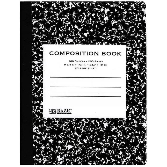 Composition Book College Rule 100 ct