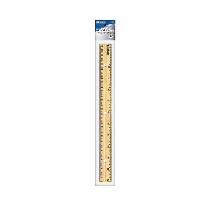Ruler 12 inch shatter-proof Best In Class, Pala Supply Company