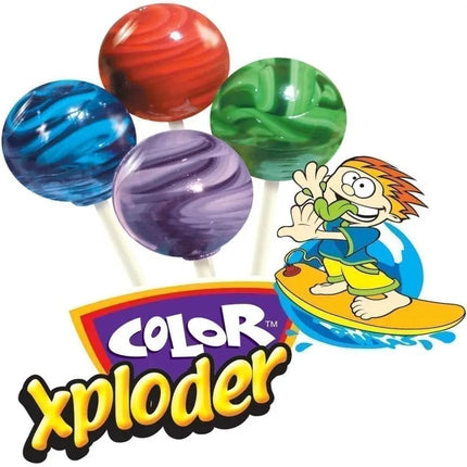 Color Xploder Lollipops