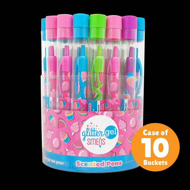 Case of 10 Glitter Gel Smen Carriers