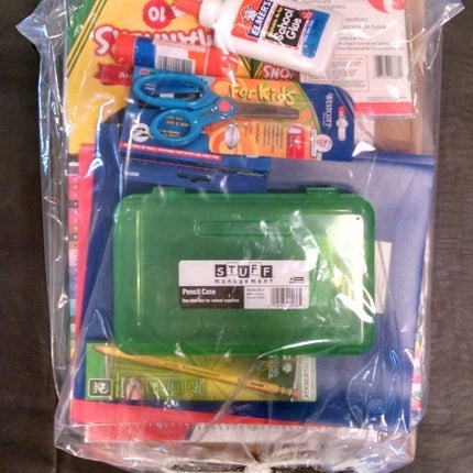 kindergarten School Supply Pack - Sallie Gillentine Elementary