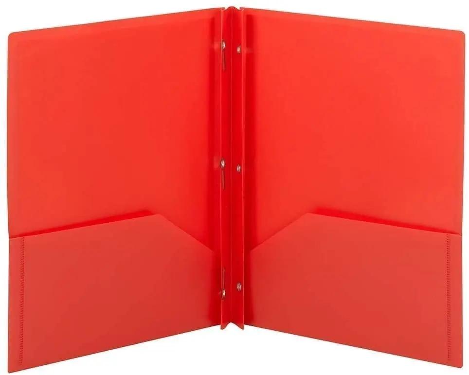 Plastic Poly Pocket Folder