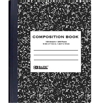 Composition Book, Wide Rule 100 count