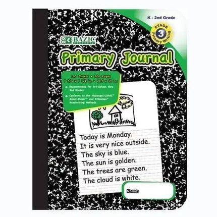 Composition Book story primary 100 count