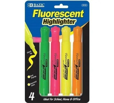 Highlighter 4 pack