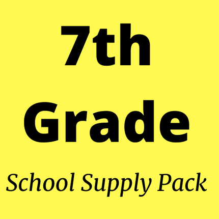 7th grade school supply pack