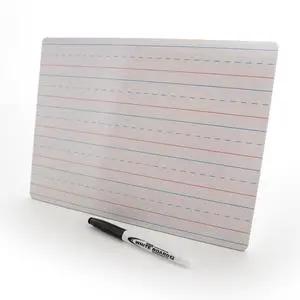 dry erase board double sided with marker
